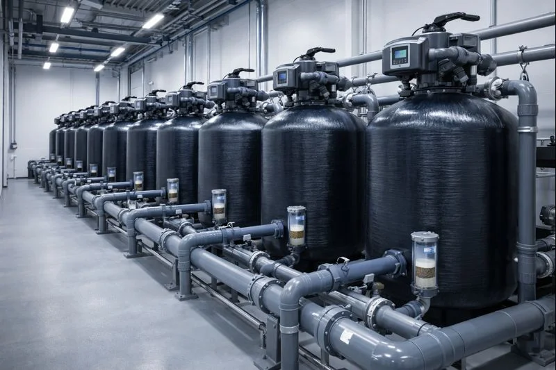 Sistema de filtración multimedia