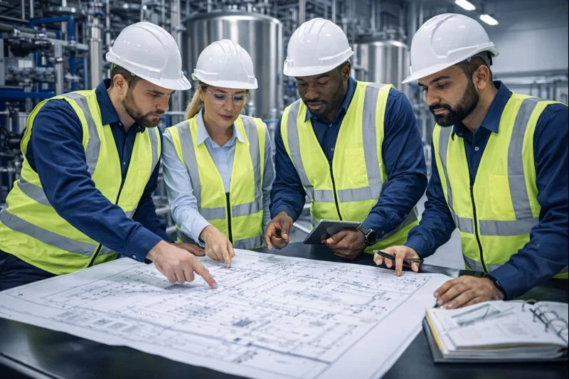 Equipo de ingenieros de Grupo Eytra